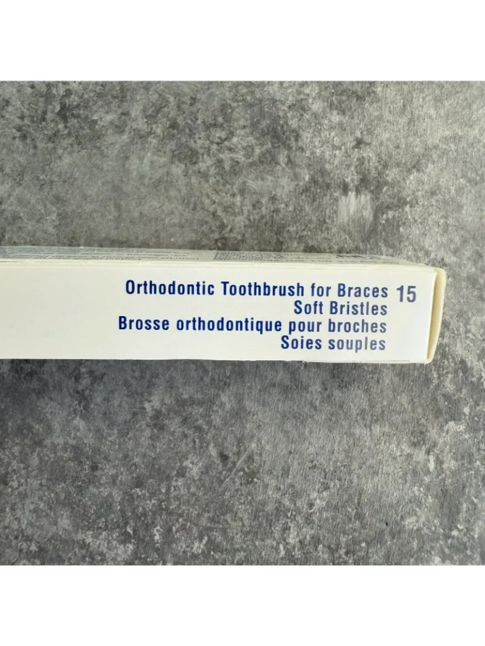 Oral-B Orthodontic 15 Soft Straight Toothbrush For Braces Made in USA Purple NEW
